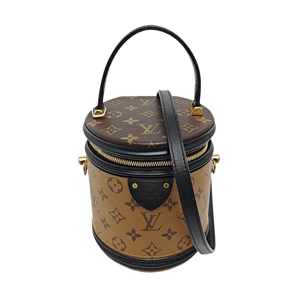 CANNES PM Monogram Coated Canvas Brown