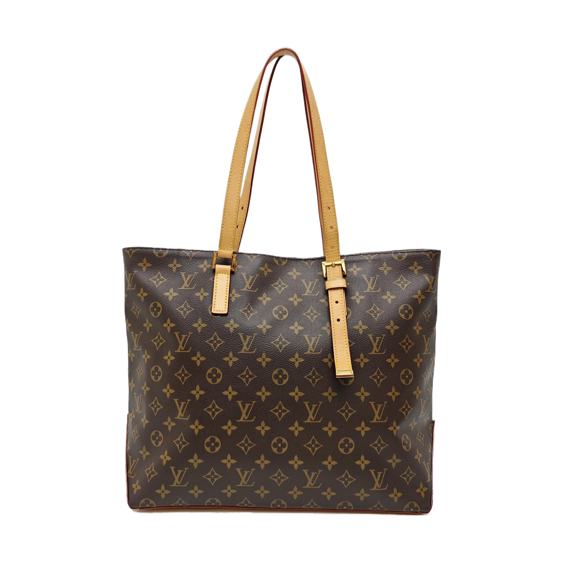 CABAS MEZZO Monogram Coated Canvas Brown