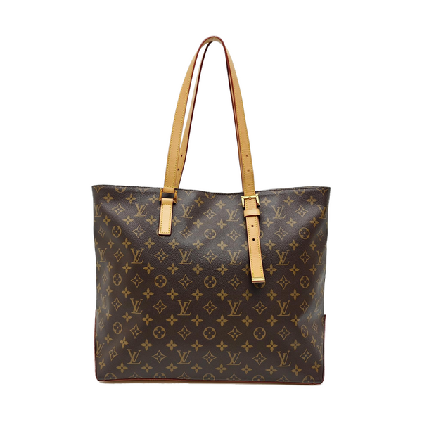 CABAS MEZZO Monogram Coated Canvas Brown