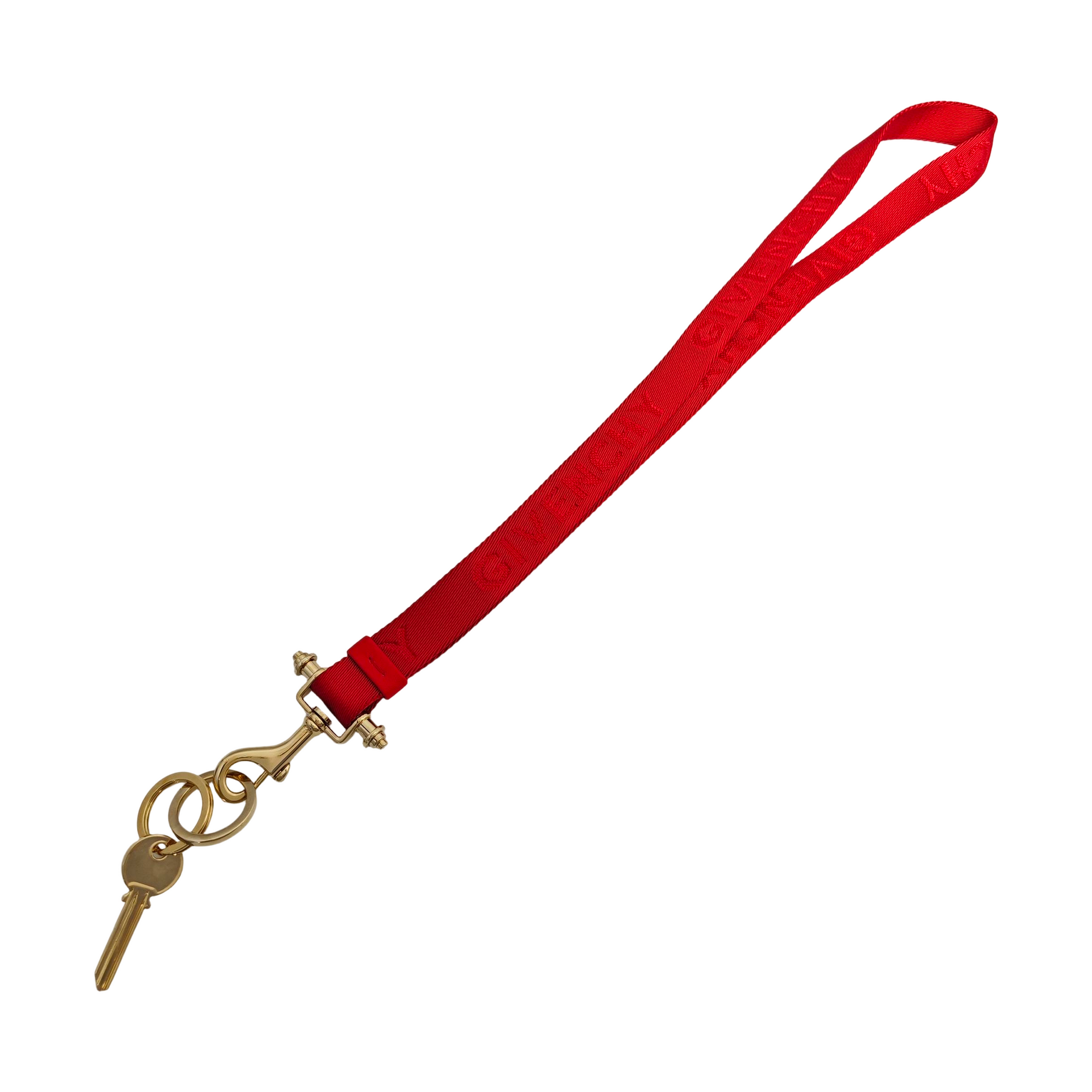 Fabric Bag Charm Red