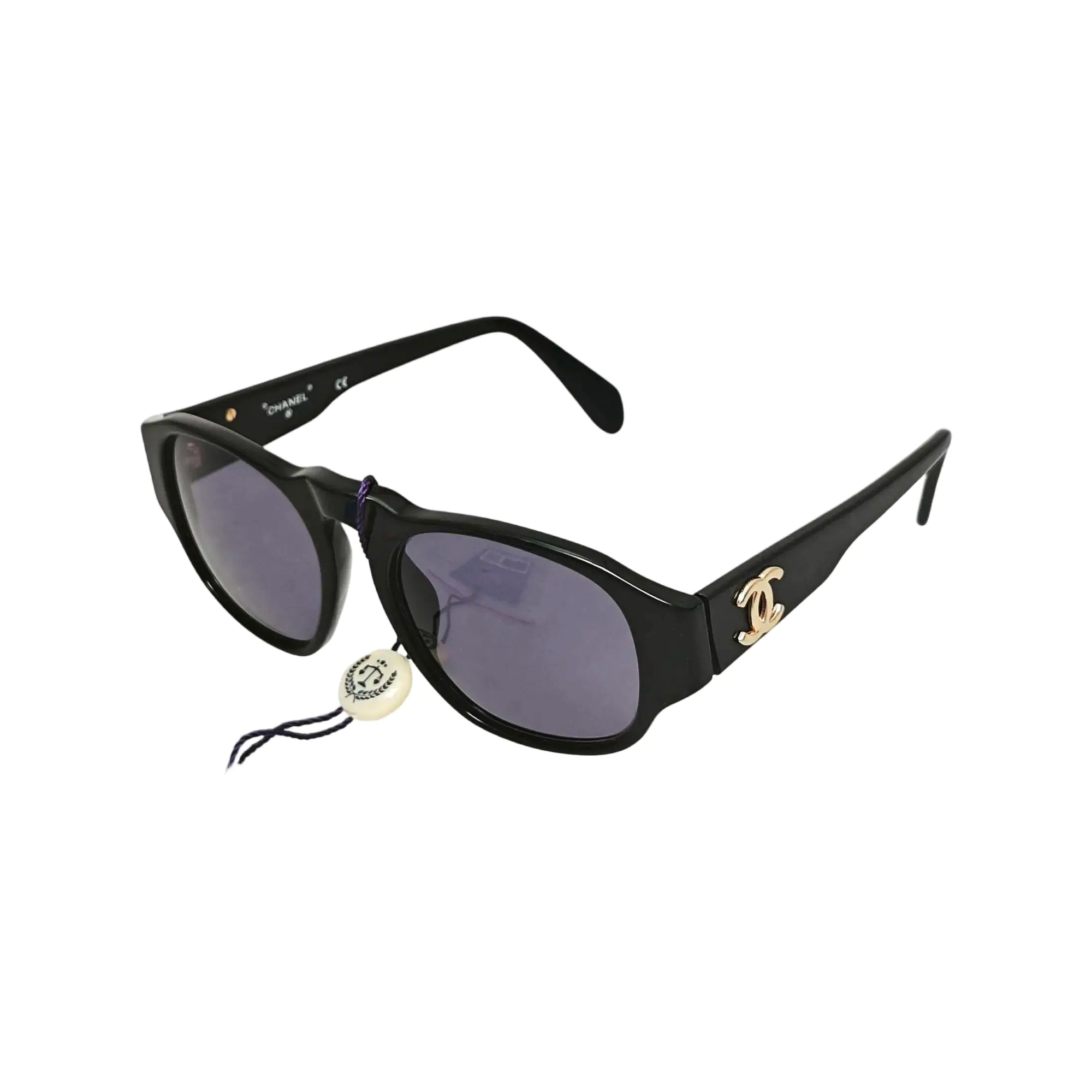 Synthetic Sunglasses Black
