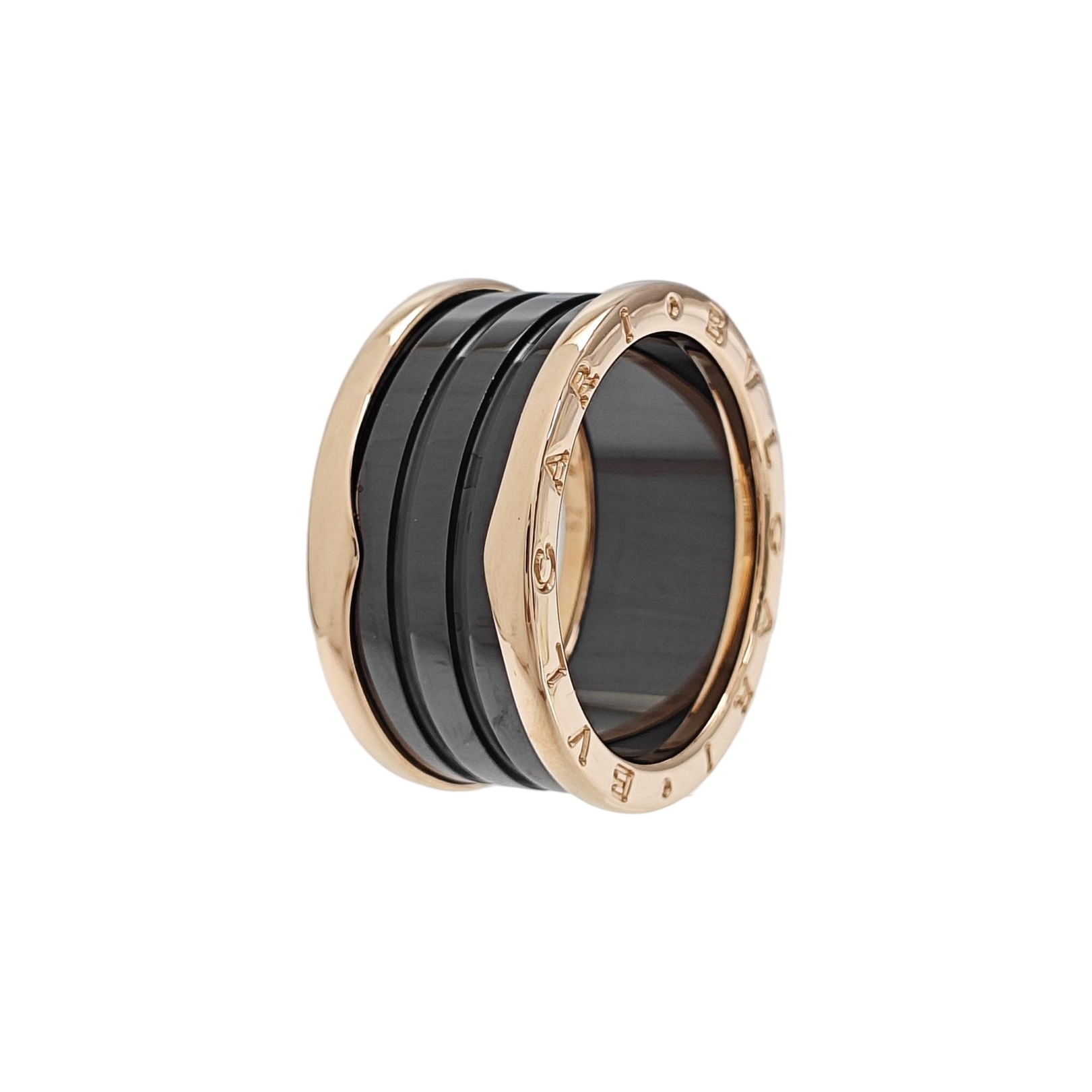 B.ZERO1 18k Rose Gold Ring EU 62
