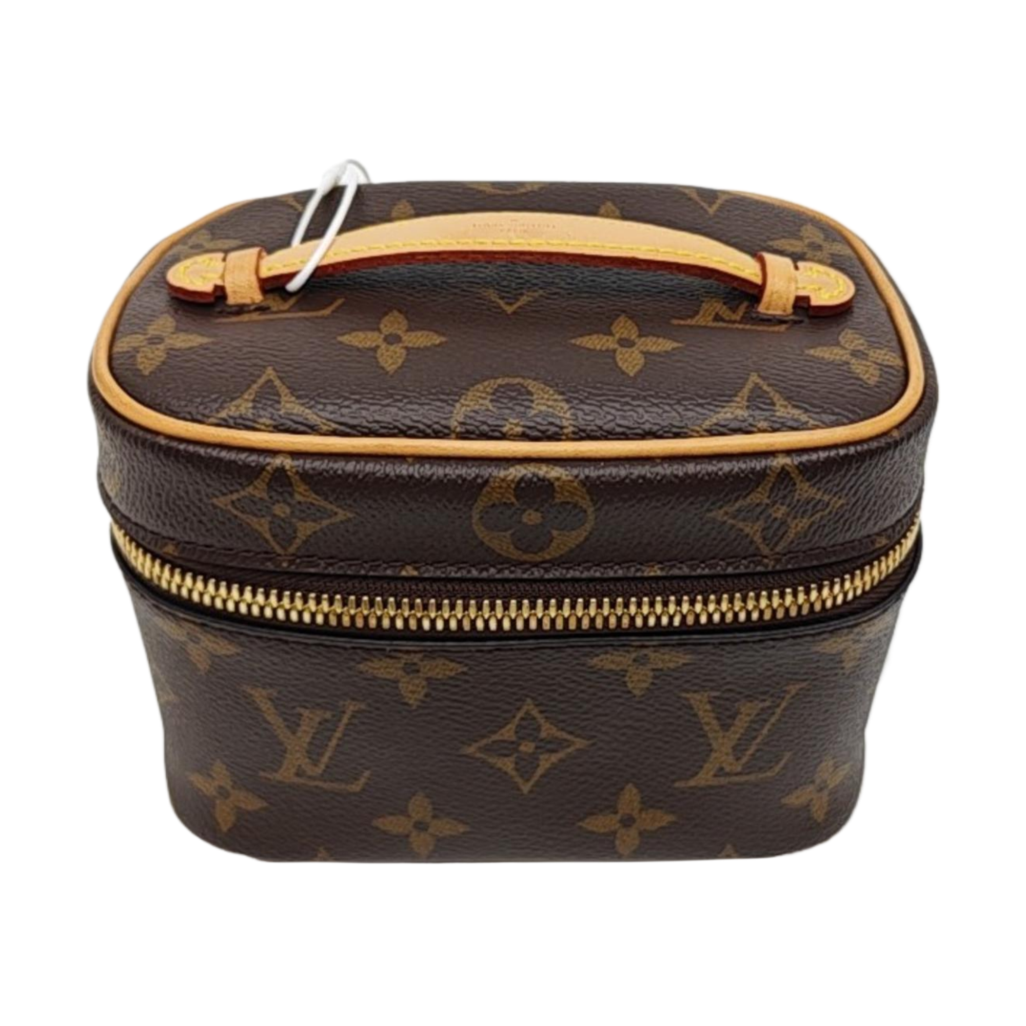 NICE Super Mini Monogram Coated Canvas Brown