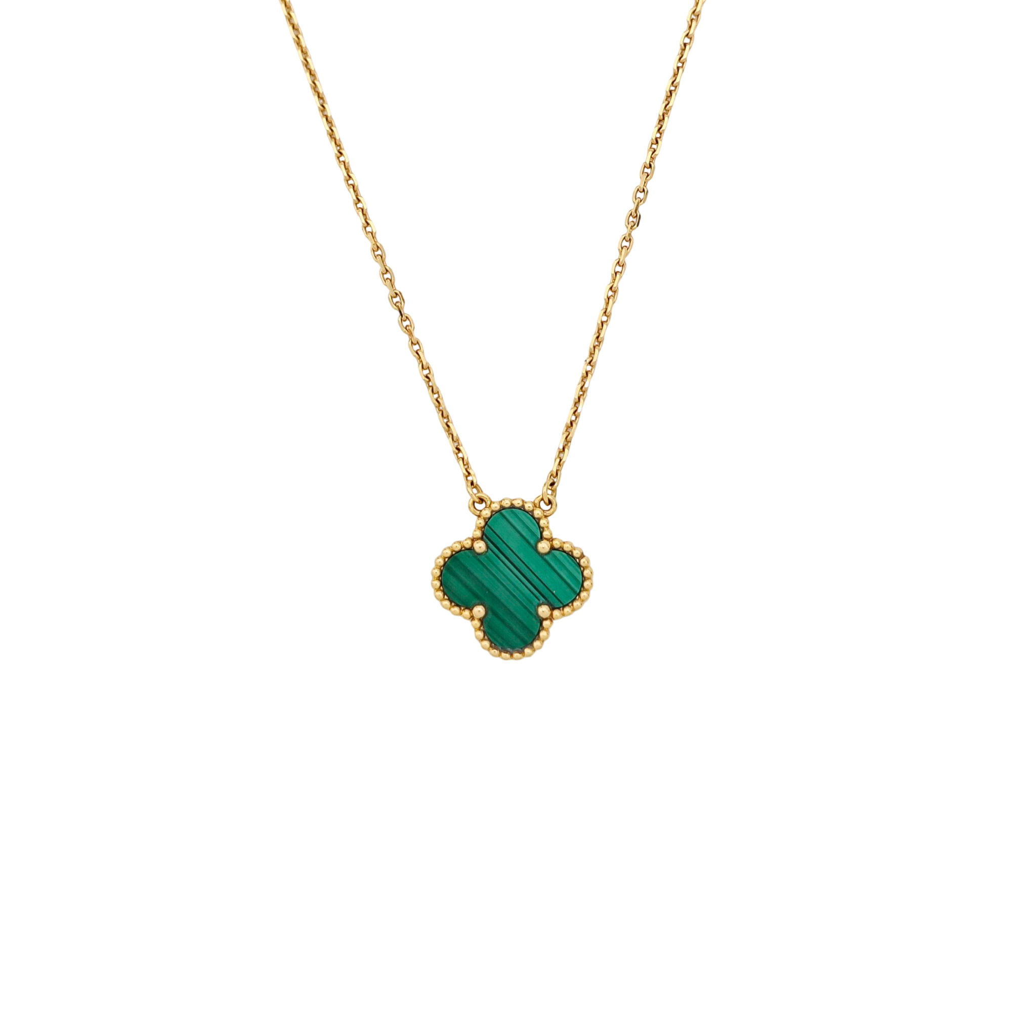 Vintage Alhambra 18k Gold Necklace
