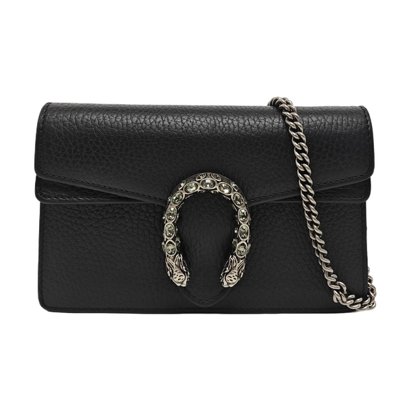 Dionysus Super Mini Calfskin Black