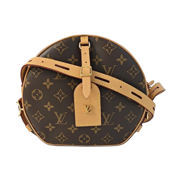 BOITE CHAPEAU MM Monogram Coated Canvas Brown