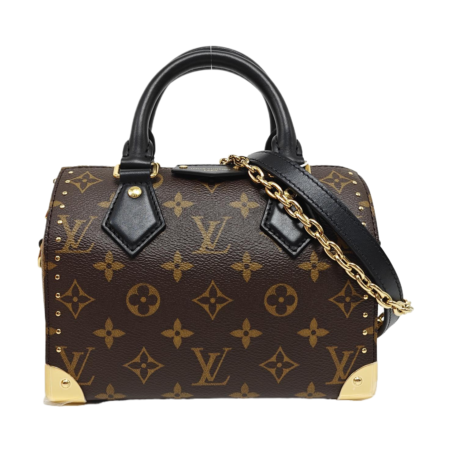 SPEEDY TRUNK 20 Monogram Coated Canvas Brown