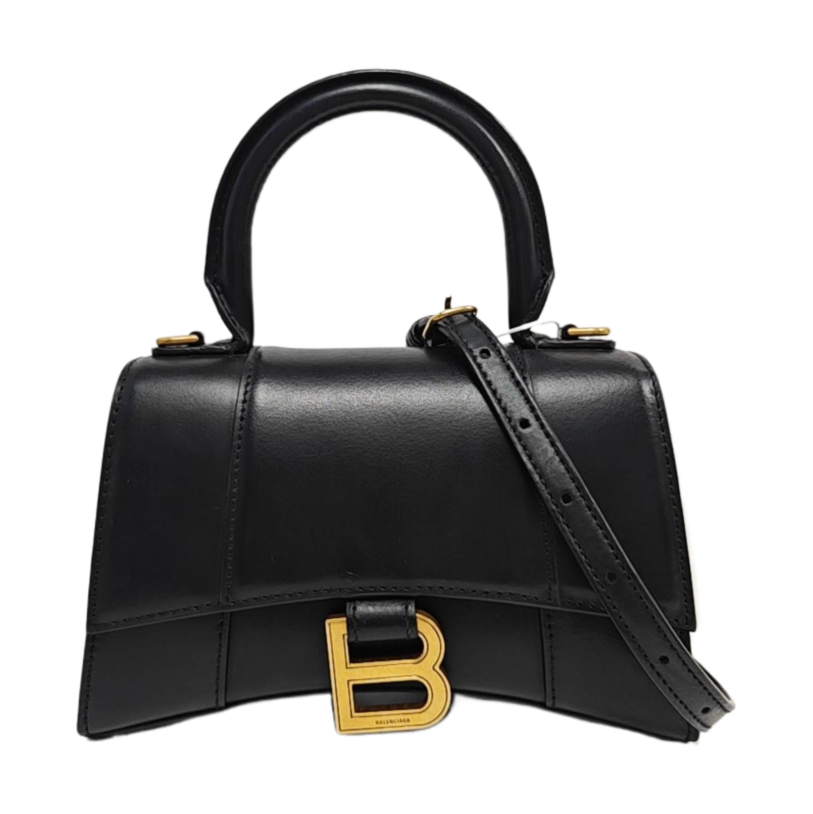 Hourglass XS Calfskin Black