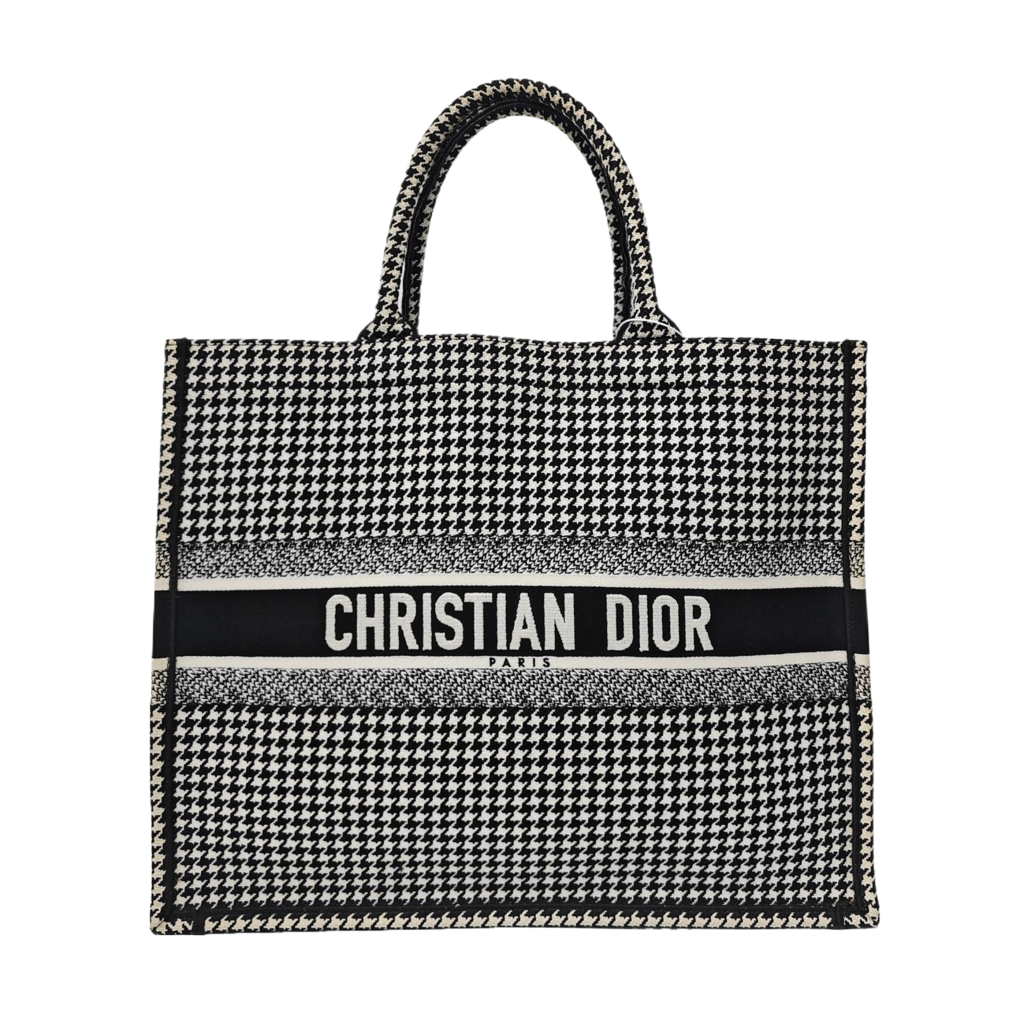 Book Tote Large Canvas Black
