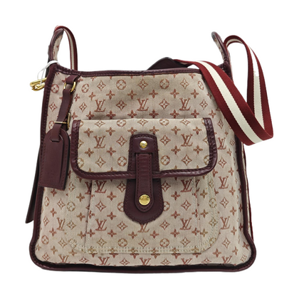 MARY KATE Monogram Canvas Red
