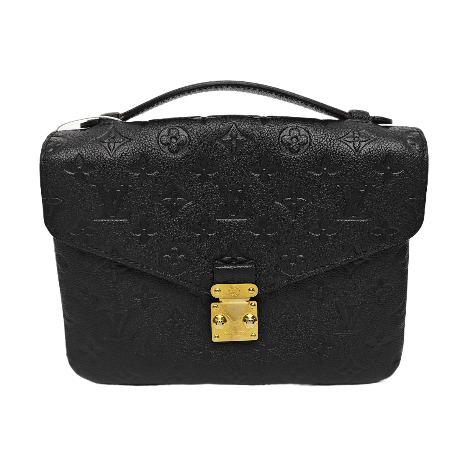 MÉTIS MM Monogram Calfskin Black