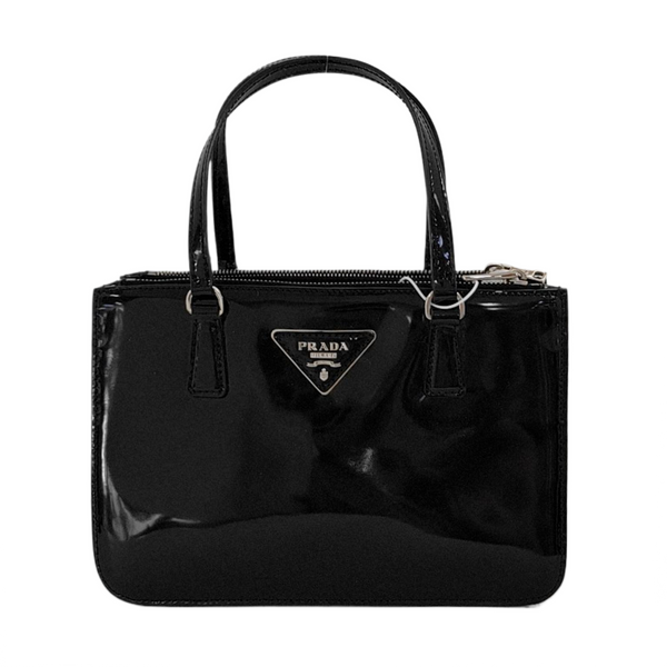 Galleria Small Calfskin Black