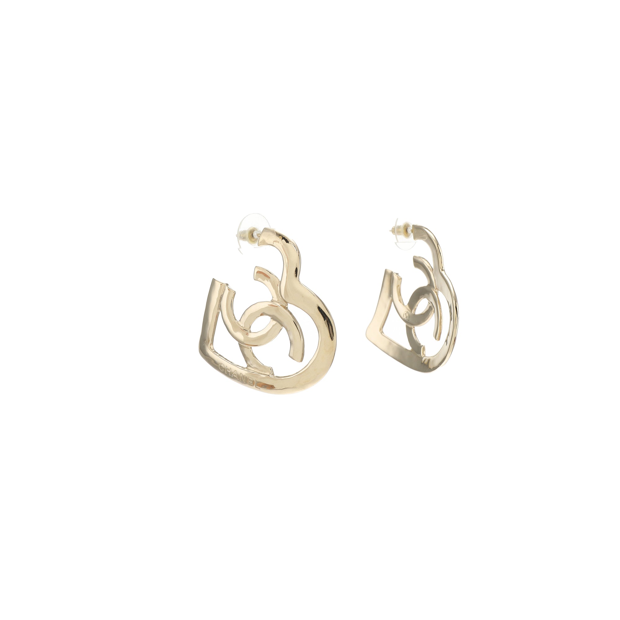 Metal Gold Earrings