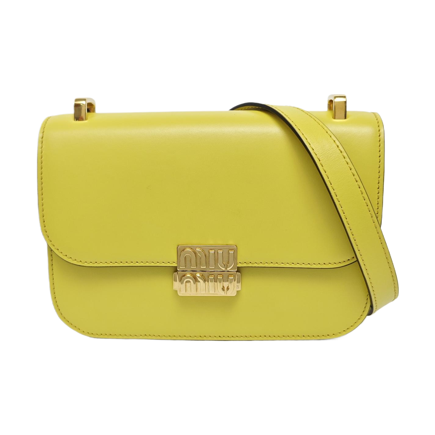 Calfskin Shoulder Bag Green