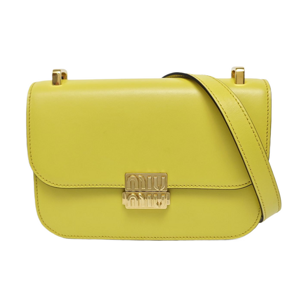 Calfskin Shoulder Bag Green