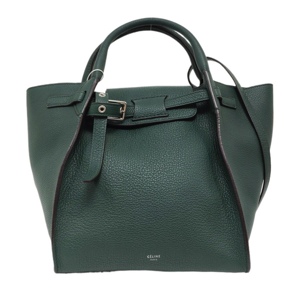 BIG BAG Small Calfskin Green