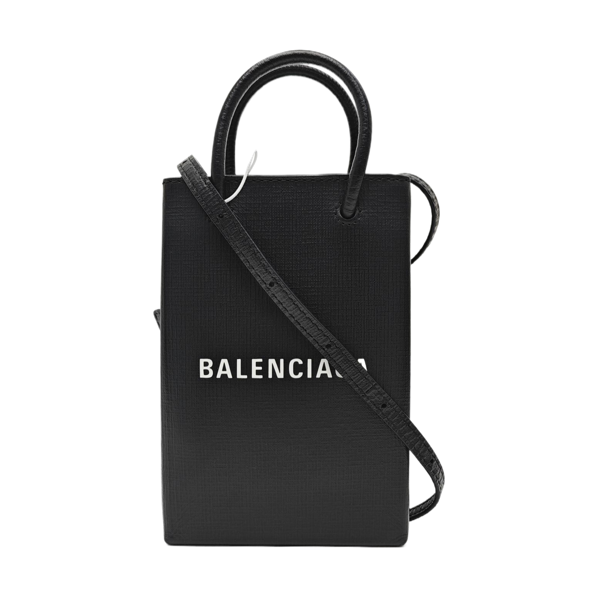 Shopping Bag Calfskin Gray