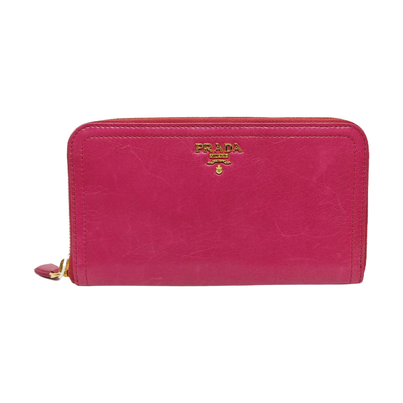 Saffiano Calfskin Wallet Red