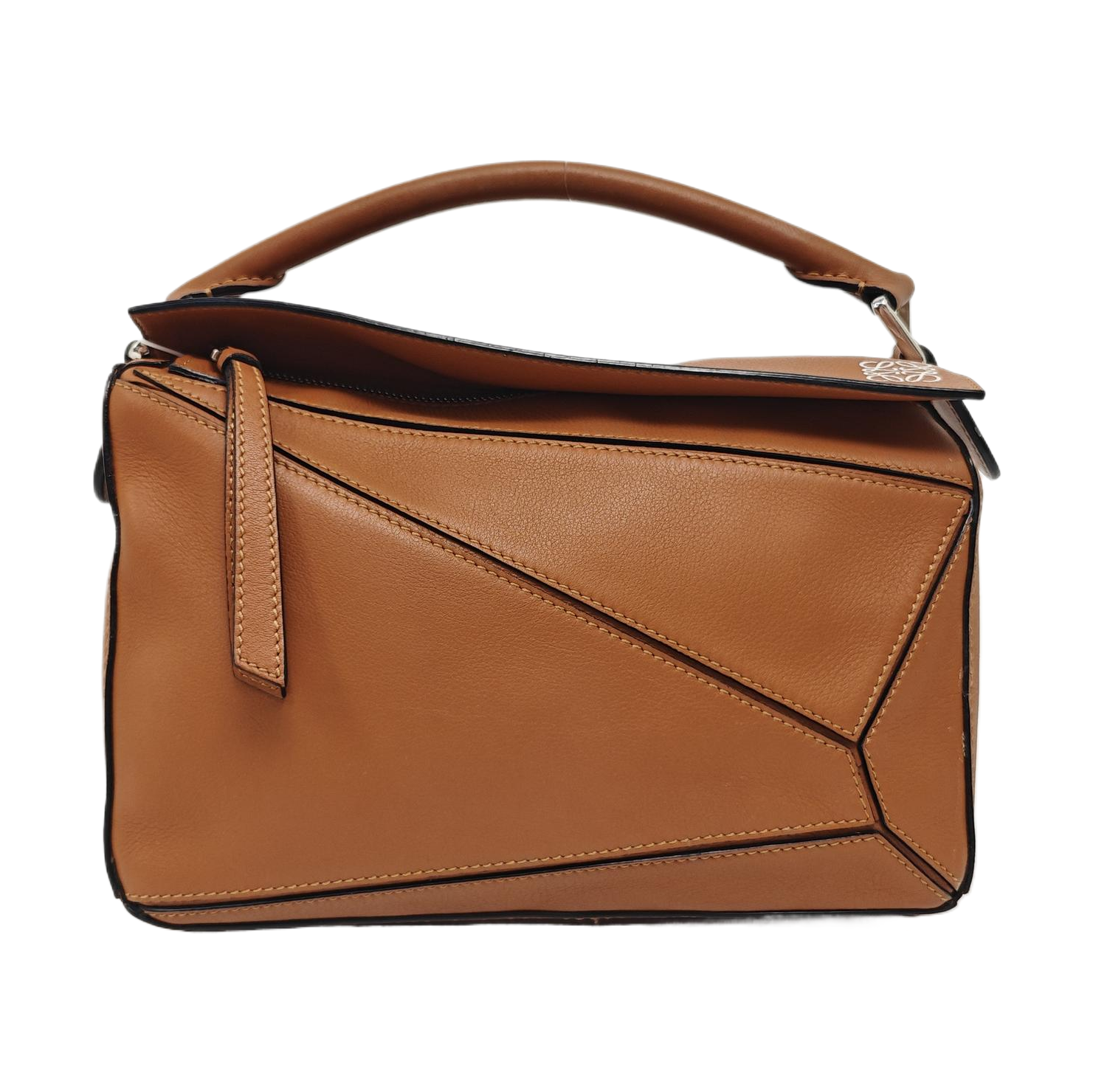 Puzzle Small Calfskin Brown