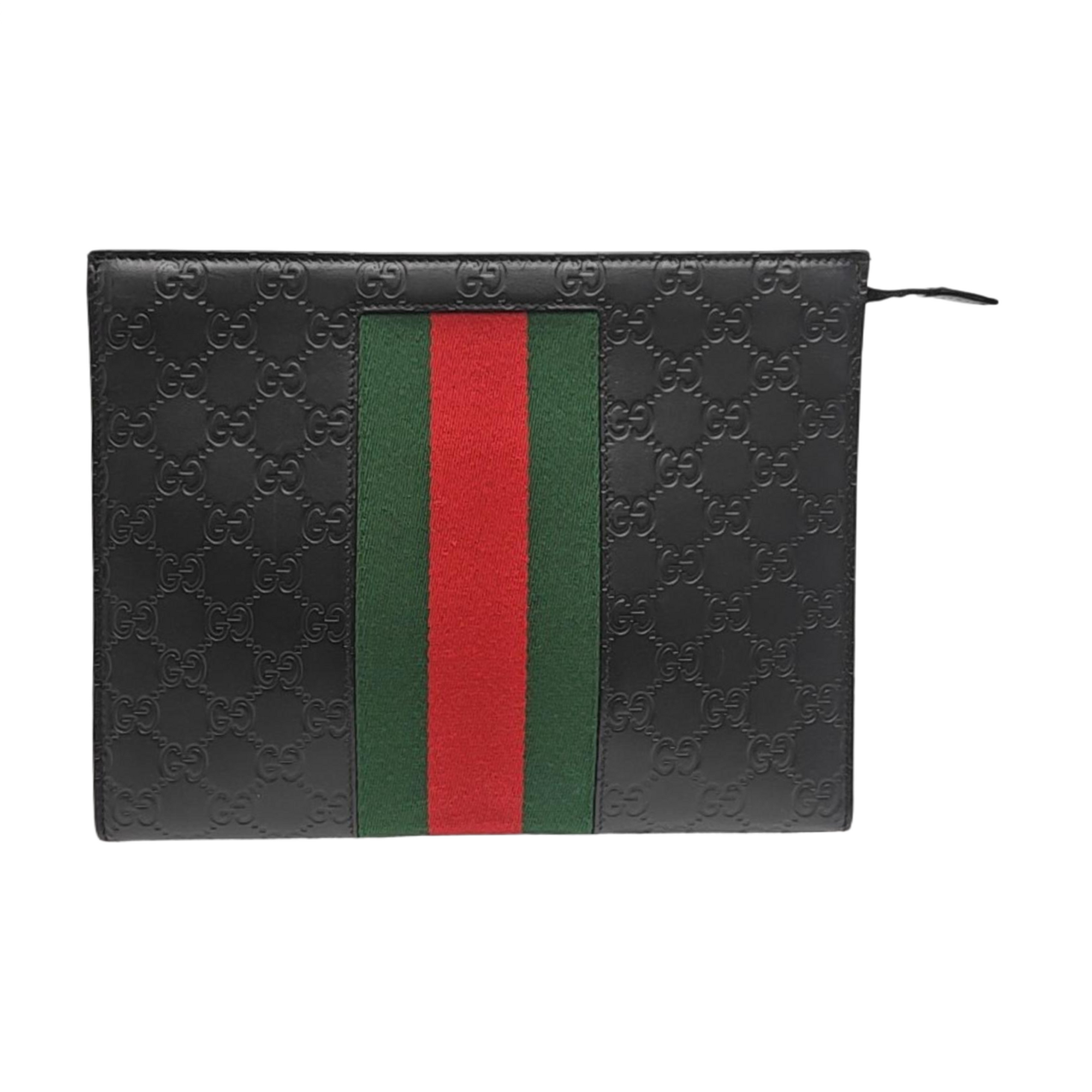 Signature Monogram Calfskin Black