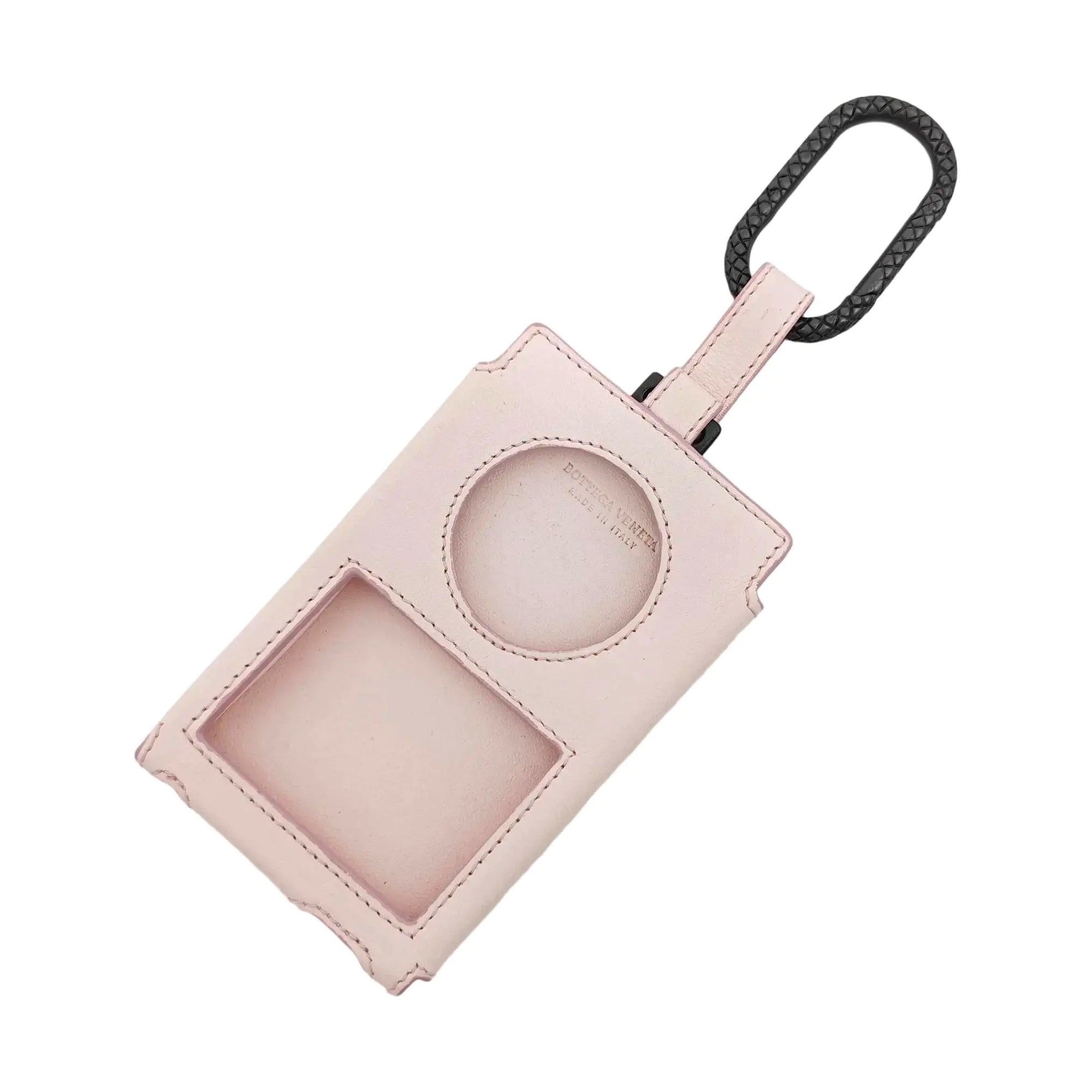 Leather Bag Charm Red