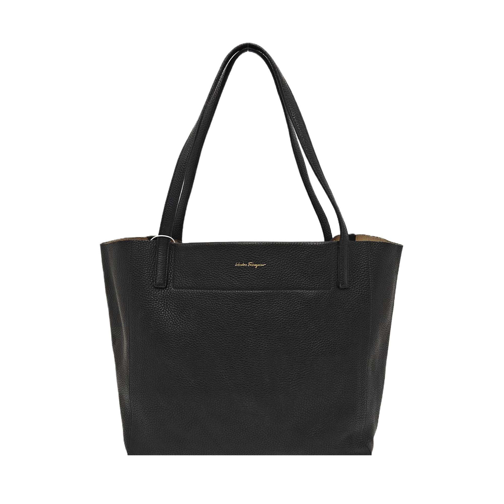 Calfskin Tote Bag Black