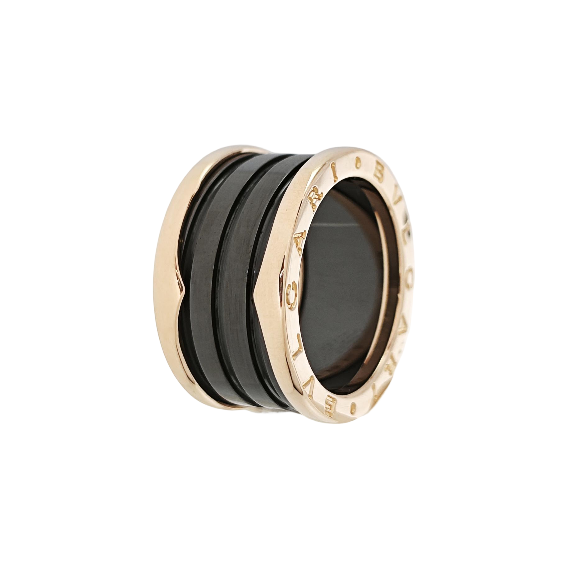 B.ZERO1 18k Rose Gold Ring EU 54
