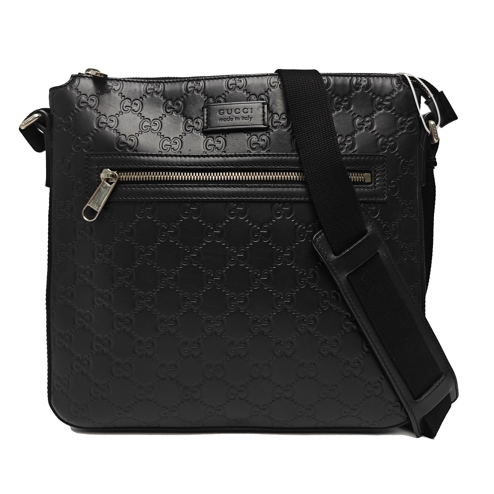 Signature Monogram Calfskin Black