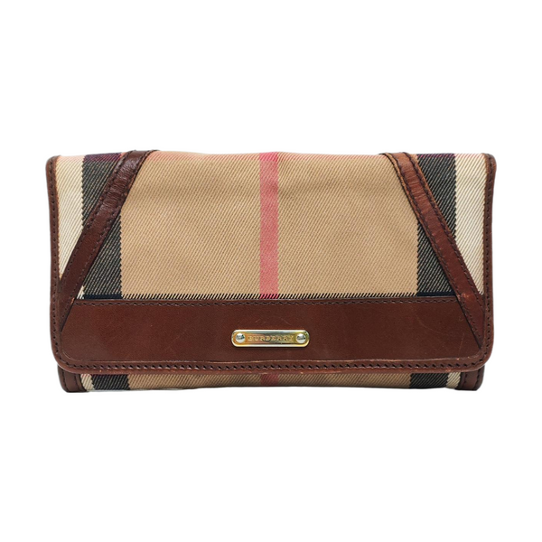 Canvas Wallet Brown