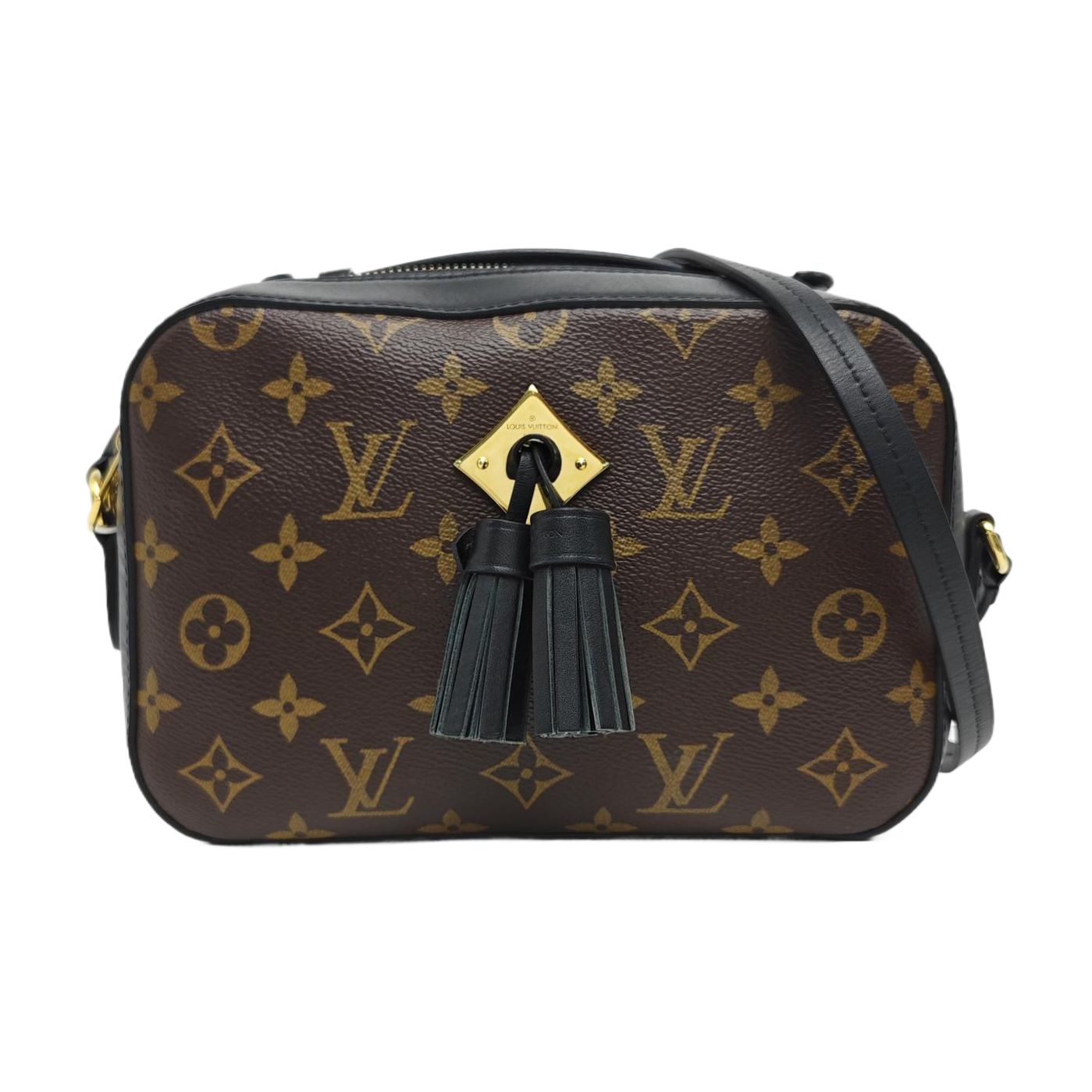 SAINTONGE Monogram Coated Canvas Brown