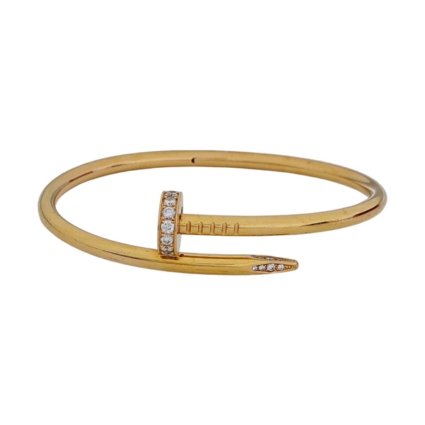 JUSTE UN CLOU 18k Gold Bangle