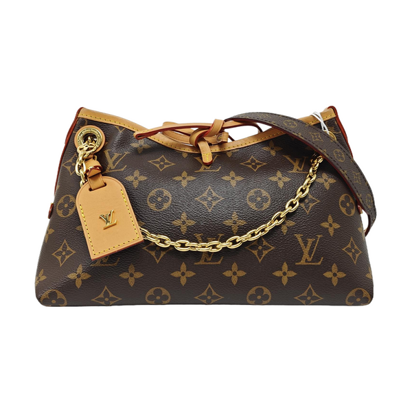 CARRYALL BB Monogram Coated Canvas Brown