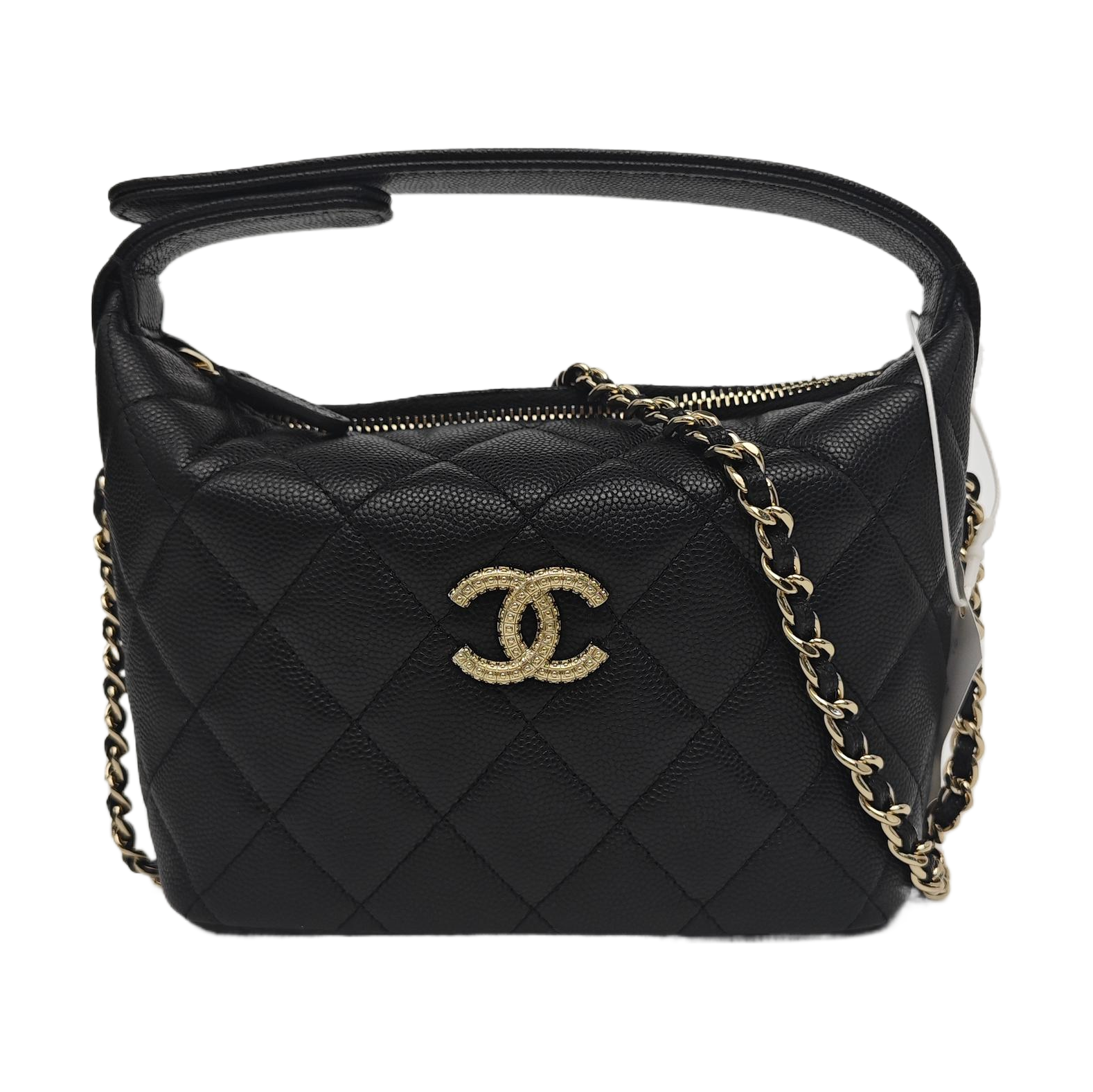 HOBO Quilted Grained Calfskin Black