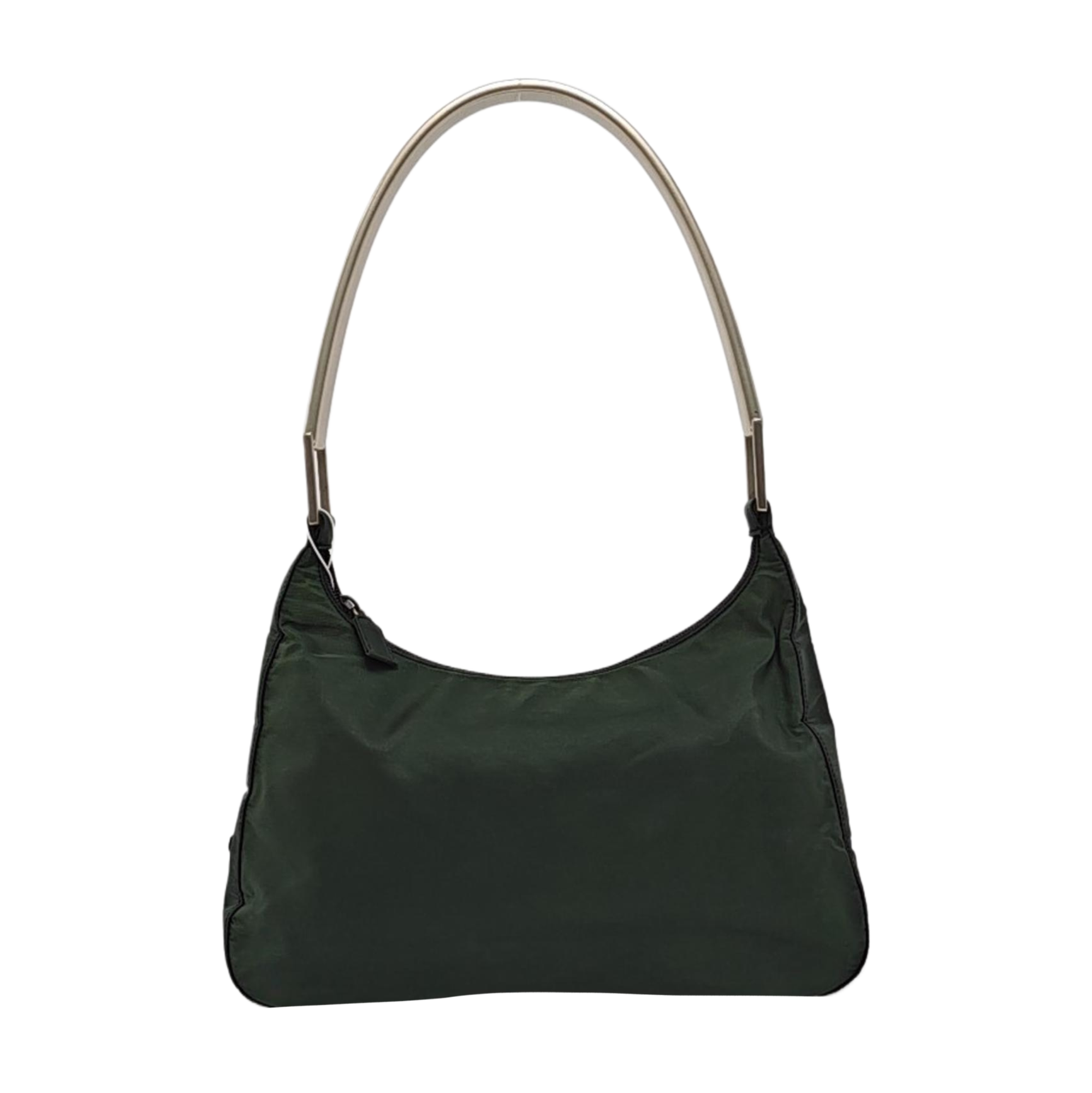 Nylon Shoulder Bag Green