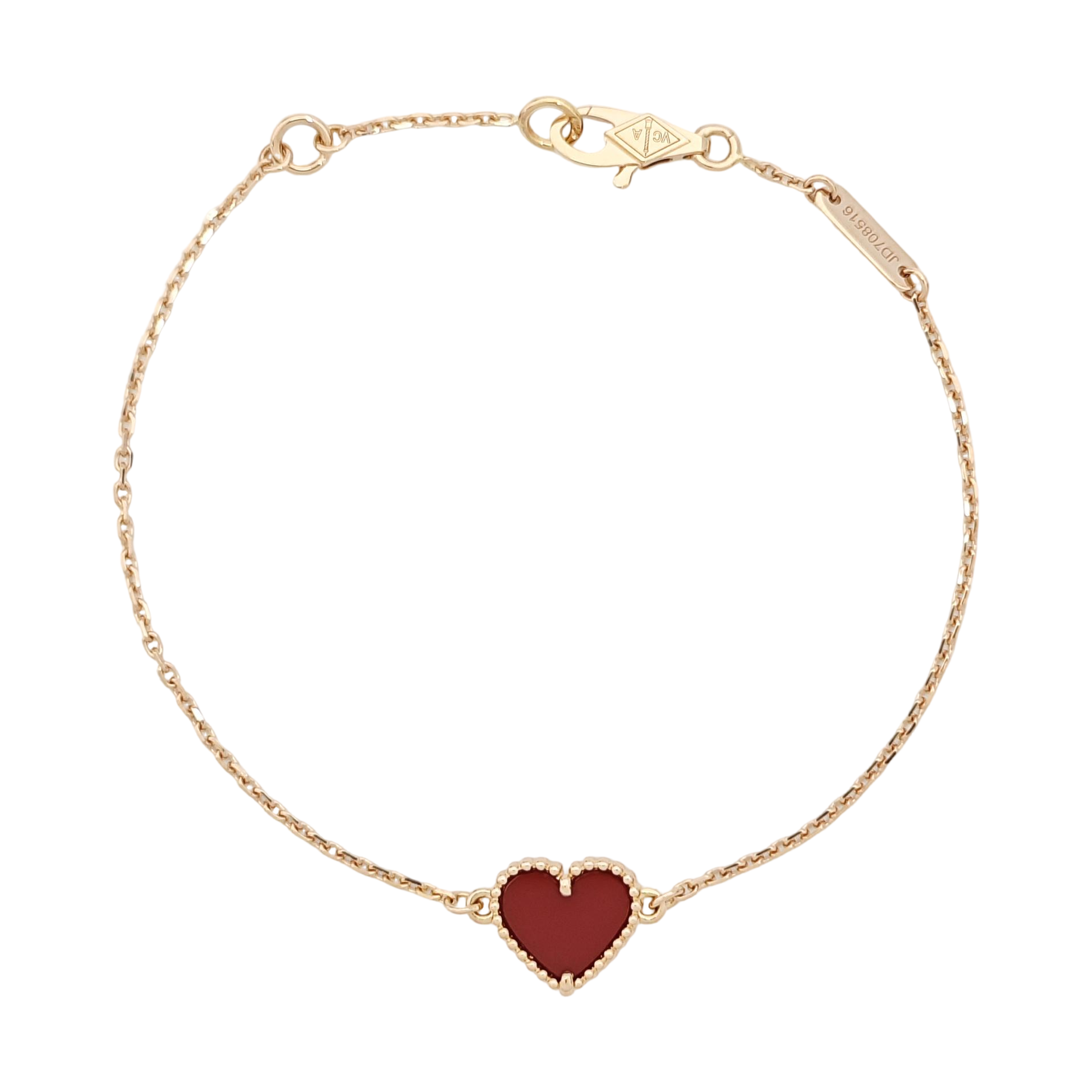 Sweet Alhambra 18k Rose Gold Bracelet