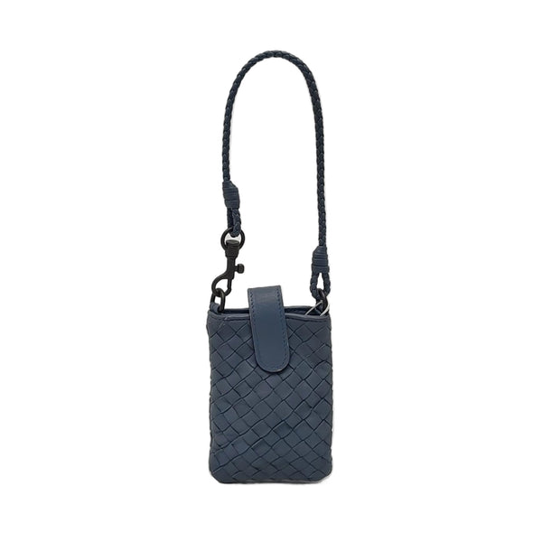 Calfskin Key Pouch Blue