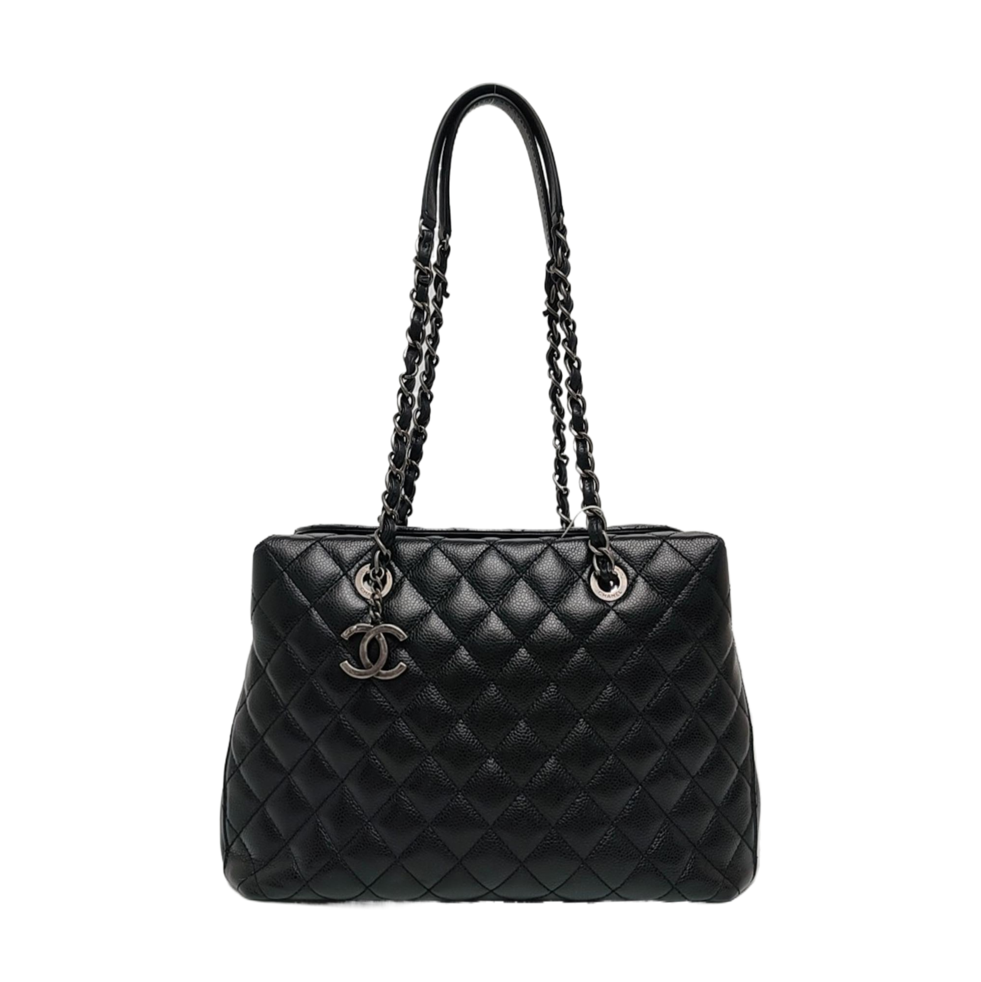 Quilted Calfskin Medium Black