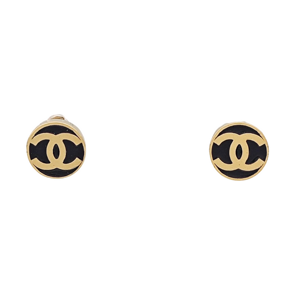 Metal Gold Stud Earrings