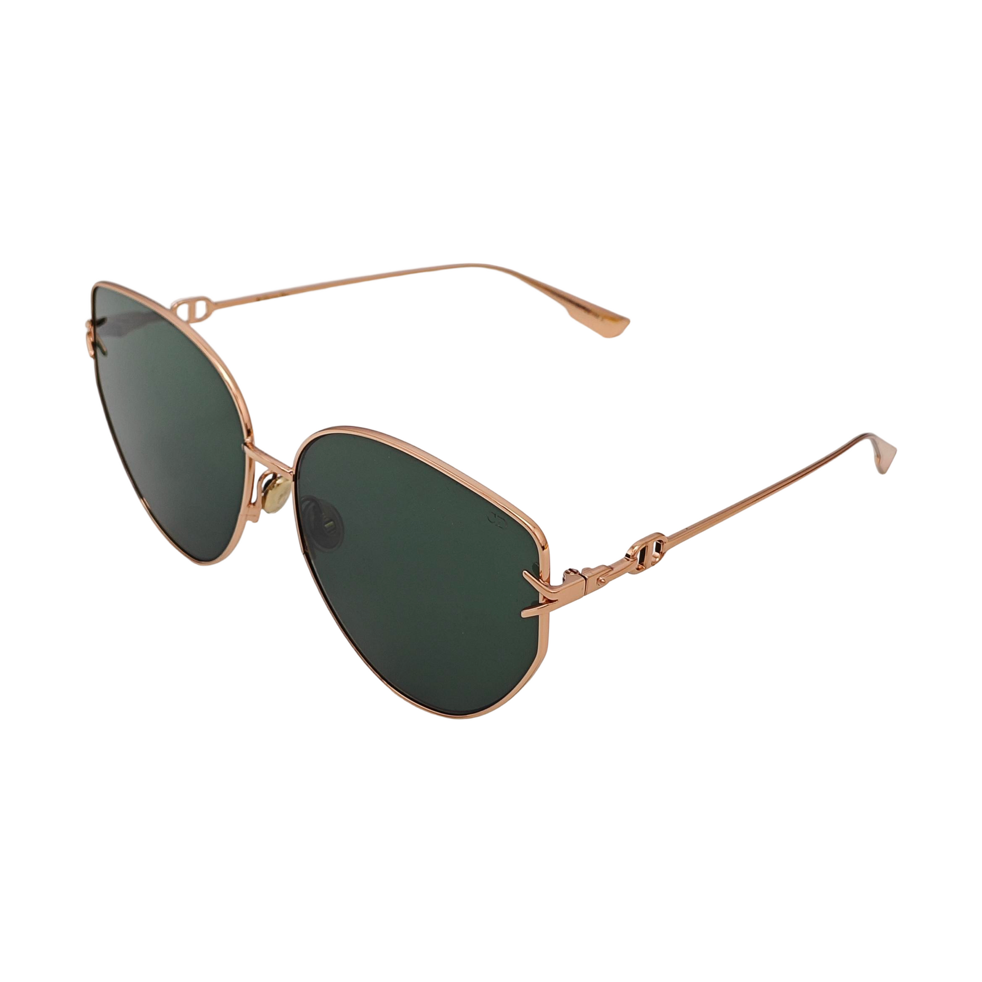 Metal Sunglasses Green