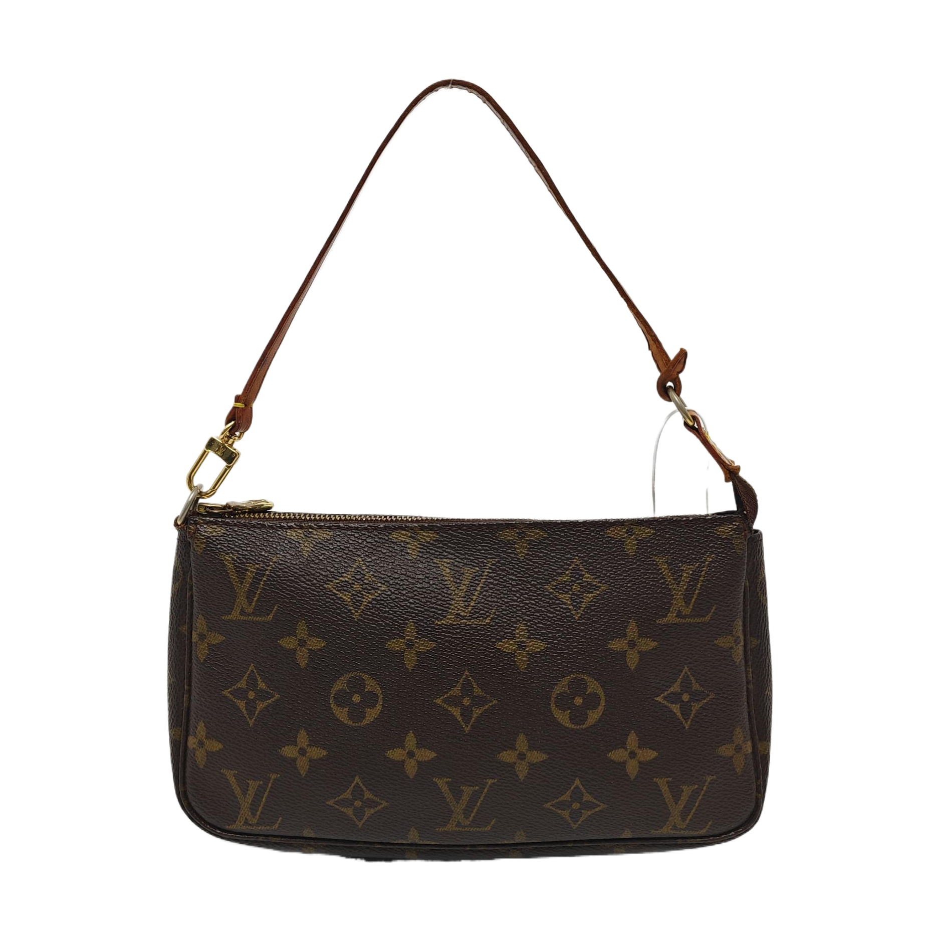 ACCESSOIRES Monogram Coated Canvas Brown