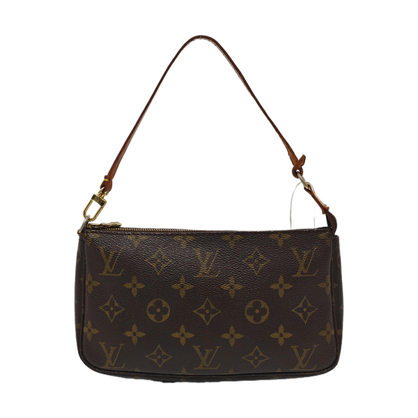 ACCESSOIRES Monogram Coated Canvas Brown