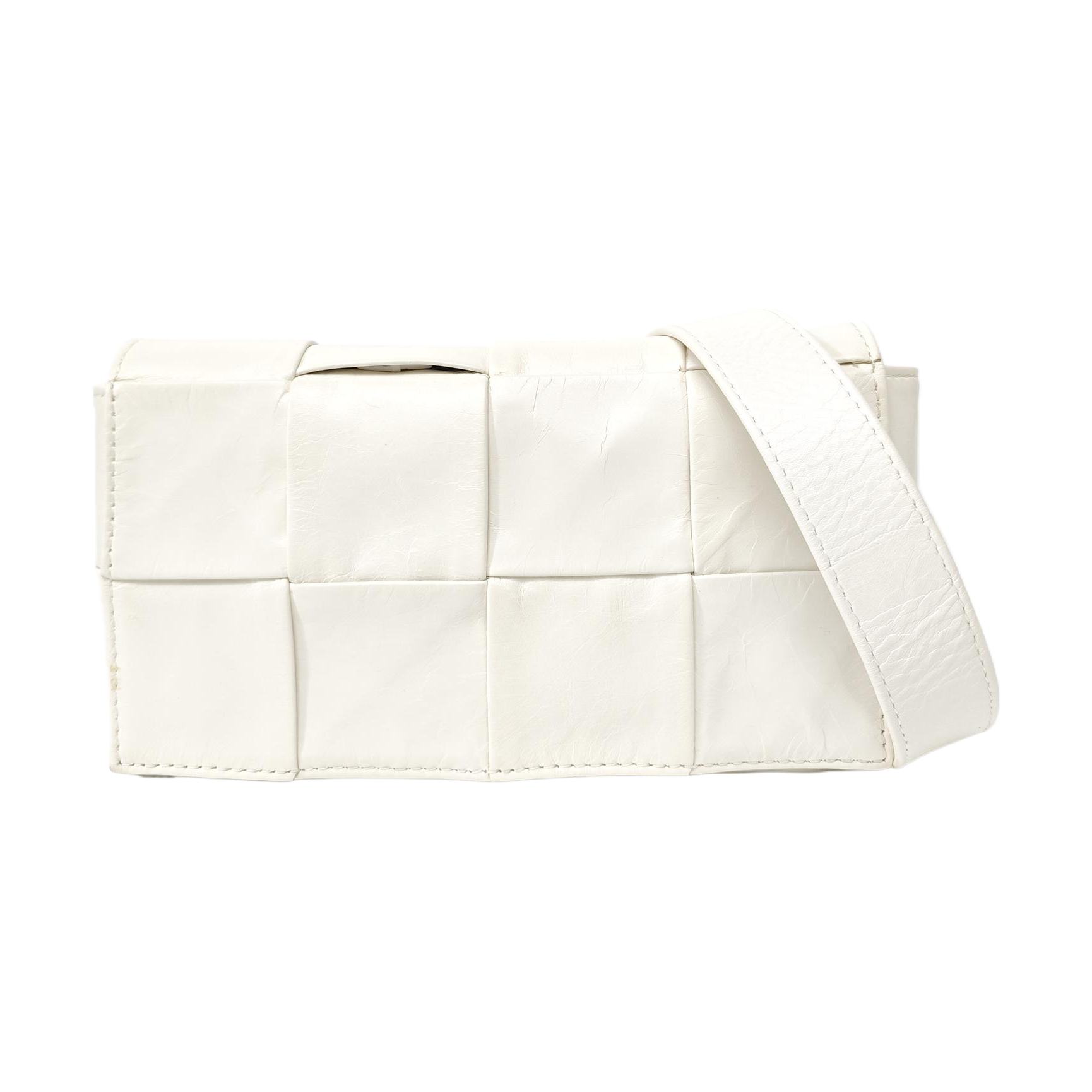 Cassette Small Calfskin White