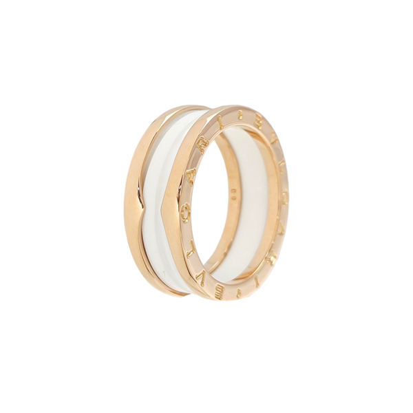 B.ZERO1 18k Rose Gold Ring EU 60
