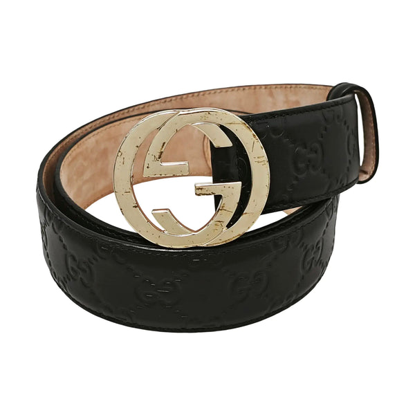 Leather Belt Black