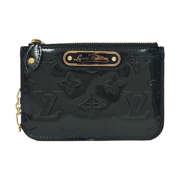 Patent Leather Coin Purse Green