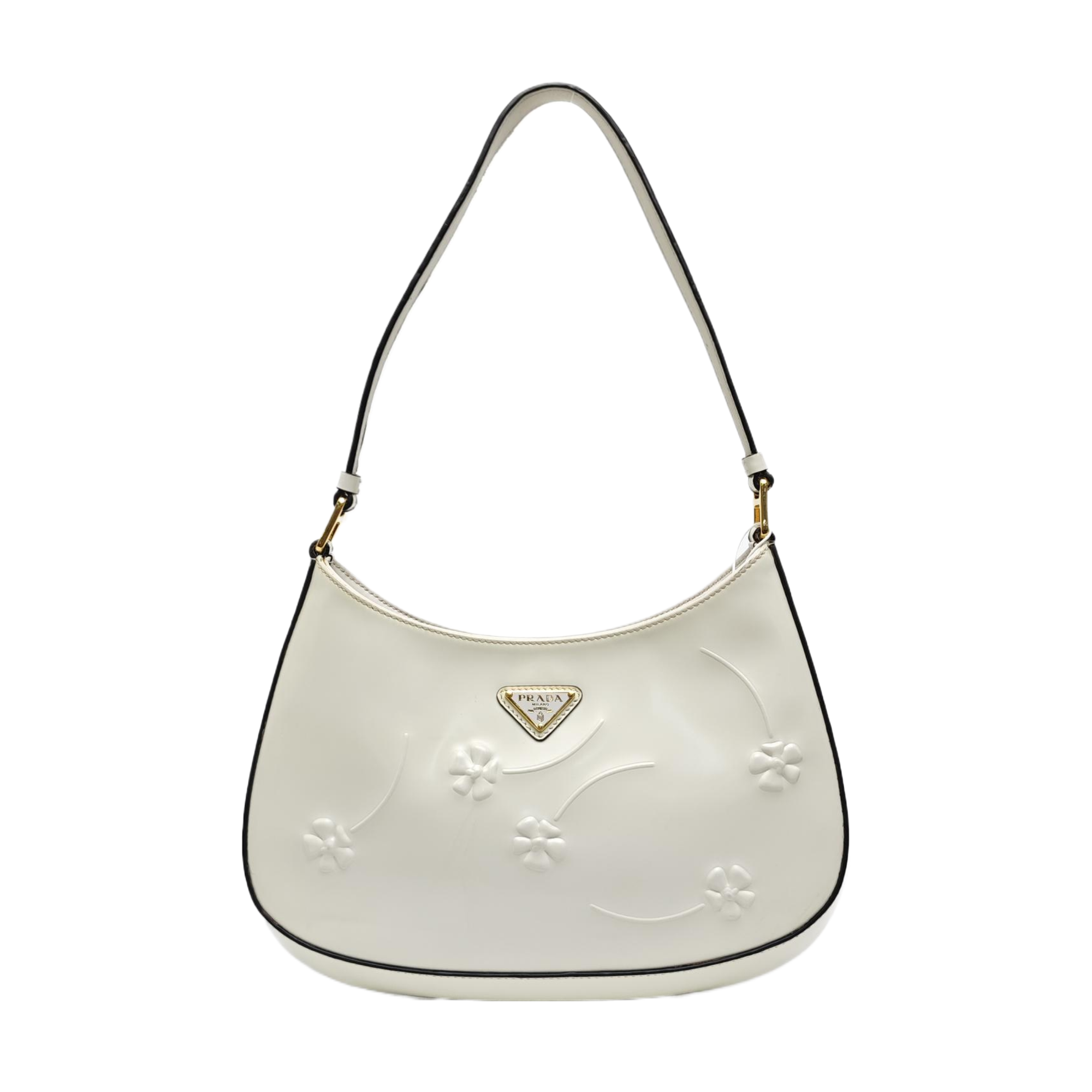 Cleo Calfskin White