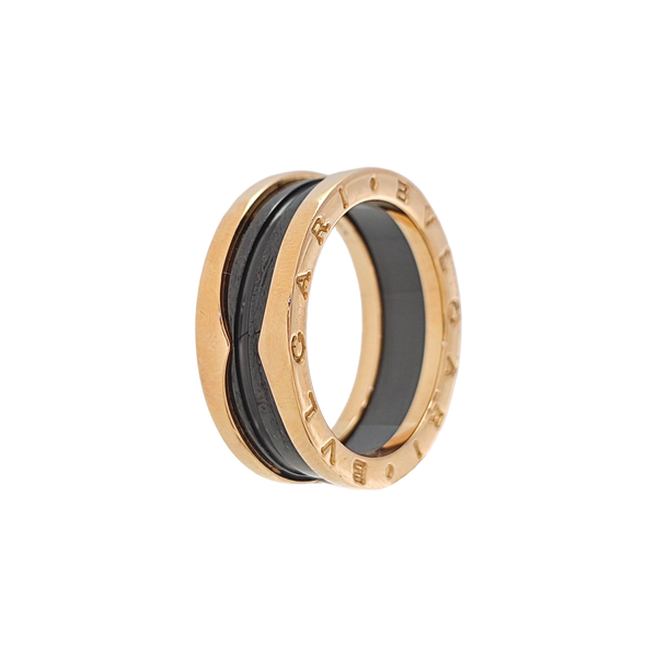 B.ZERO1 18k Rose Gold Ring EU 60