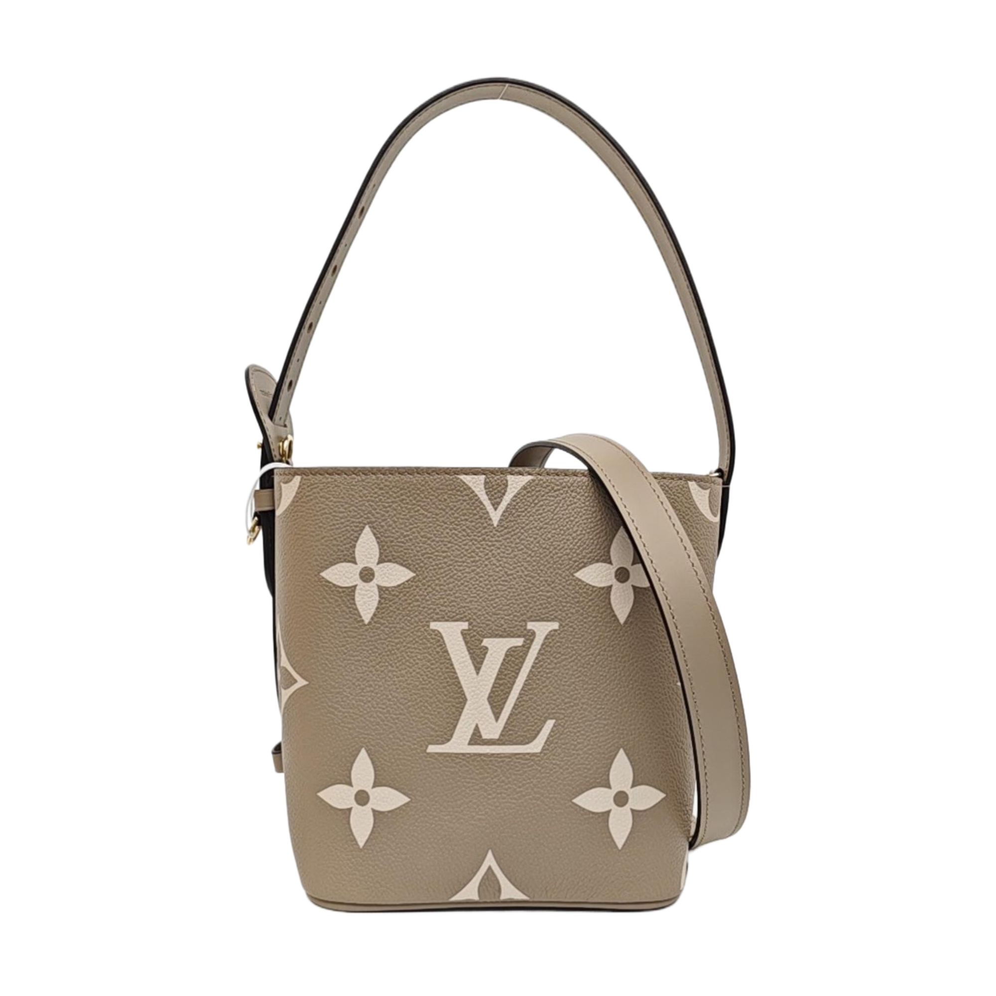 ALL IN BB Monogram Calfskin Gray