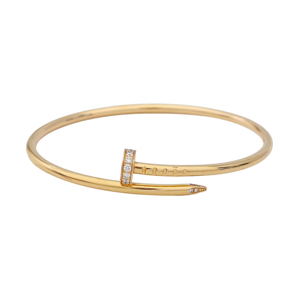 JUSTE UN CLOU 18k Gold Bangle