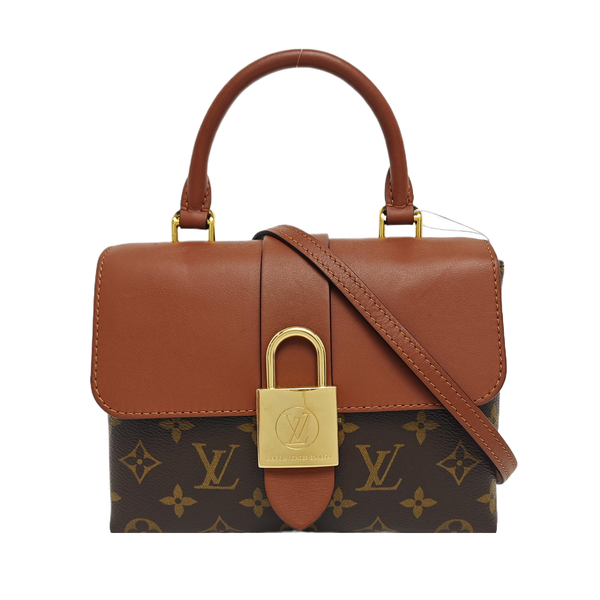 LOCKY BB Monogram Coated Canvas Brown